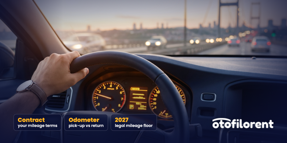 How mileage limits on rental cars work