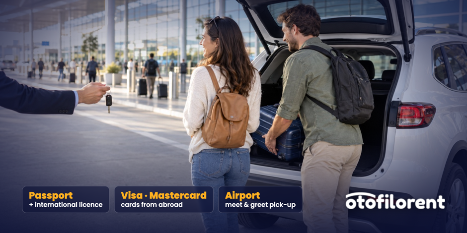 Renting a car in Istanbul as a foreign visitor: documents, age, payment and pick-up