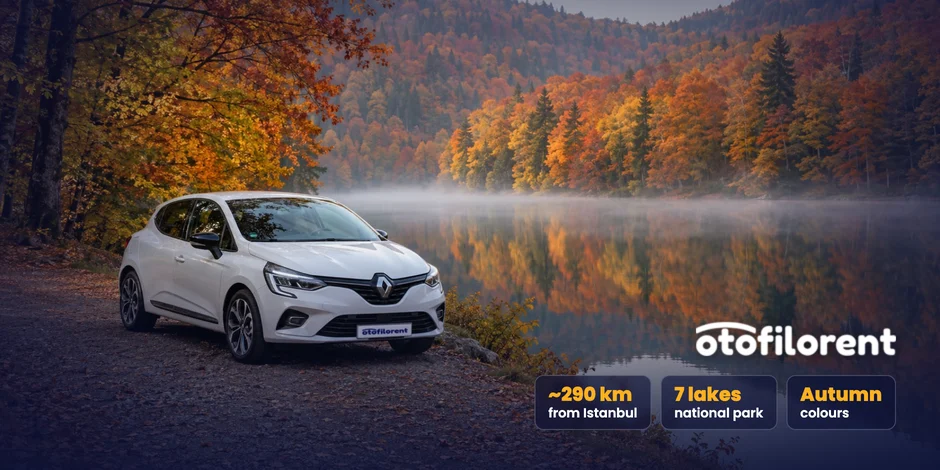 Yedigöller from Istanbul by car: the route, the seven lakes and autumn colours