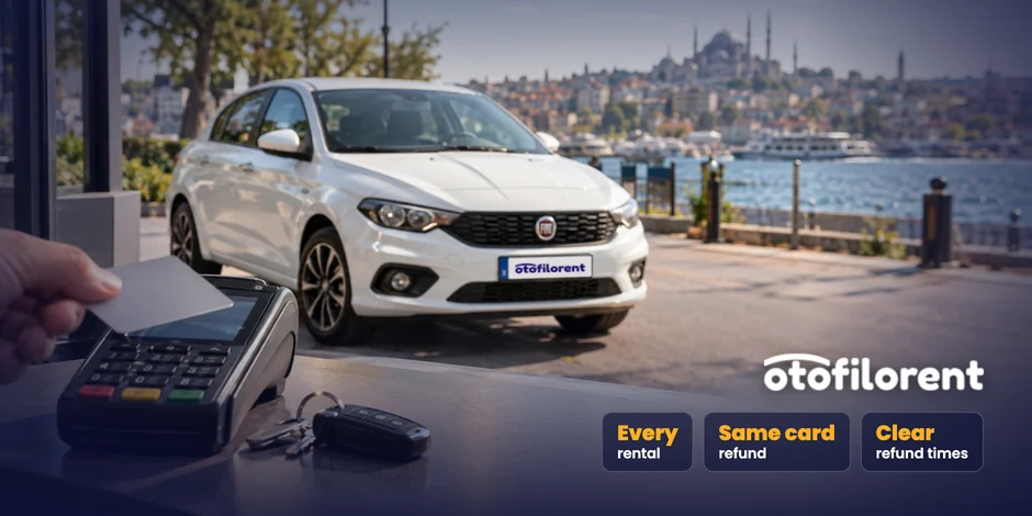 How does a car rental deposit work and when do you get it back? Amount, deductions and refund times
