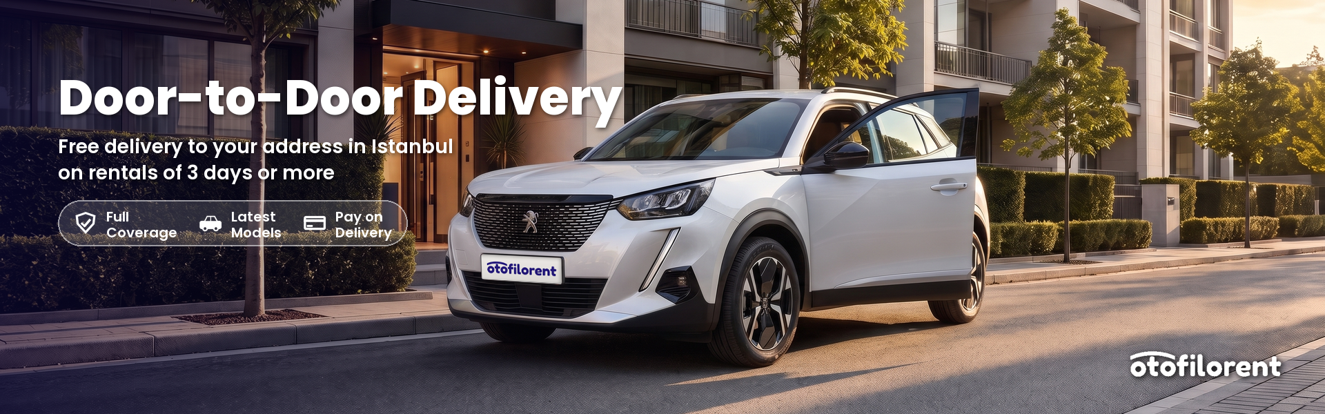 Free Delivery in Istanbul for Car Rentals of 3 Days or More